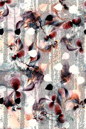 抽象印花华亿平台图片