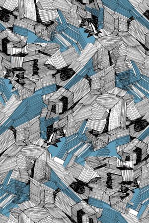 抽象纹理印花华亿平台图片