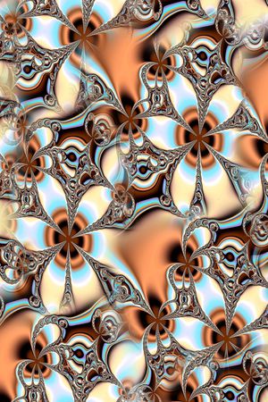 分形艺术印花华亿平台图片