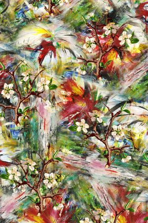 花朵印花华亿平台图片