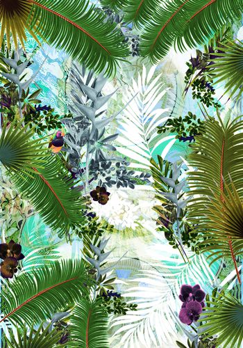 蓝天印花华亿平台图片