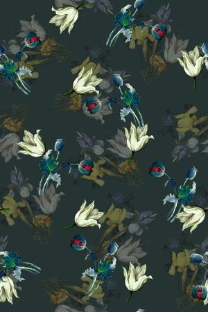 花朵印花华亿平台图片