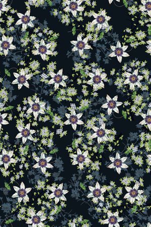 花朵印花华亿平台图片