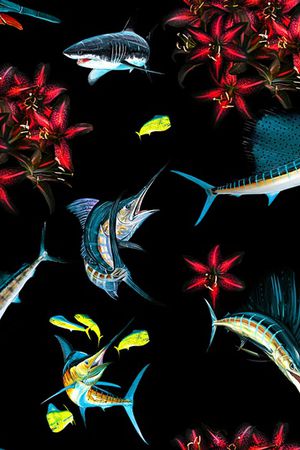 兰花印花华亿平台图片