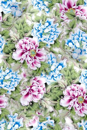 花瓣印花华亿平台图片