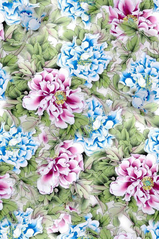 花瓣印花华亿平台图片