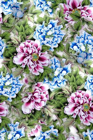 花瓣印花华亿平台图片