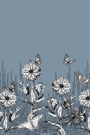 抽象花卉印花华亿平台图片