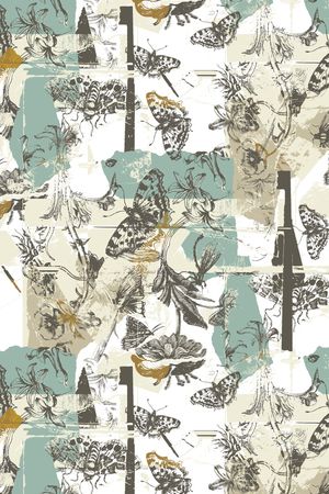 昆虫印花华亿平台图片