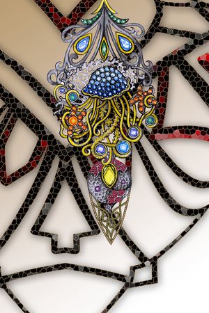 手绘印花华亿平台图片