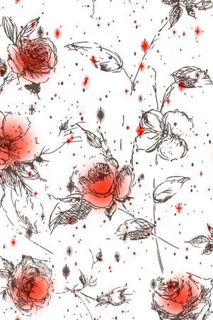 清新风印花华亿平台图片