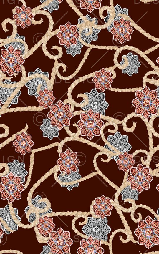 欧式印花华亿平台图片