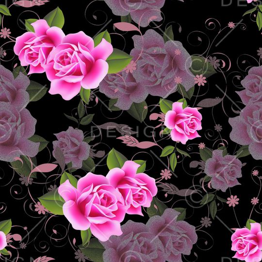 花朵印花华亿平台图片