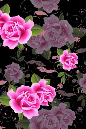 花朵印花华亿平台图片