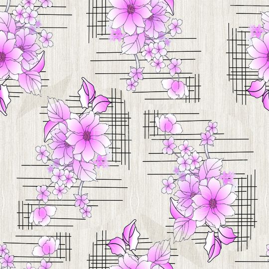 清新风印花华亿平台图片