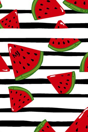 西瓜印花华亿平台图片