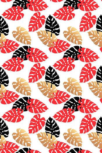 棕榈叶印花华亿平台图片