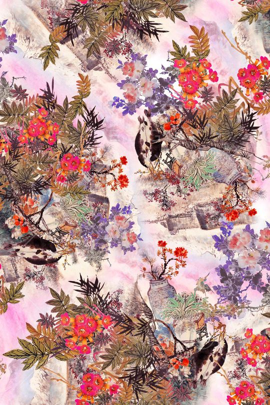 小花印花华亿平台图片