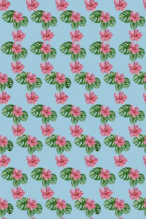 棕榈叶印花华亿平台图片