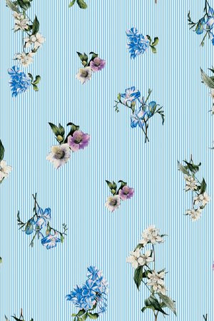 条纹印花华亿平台图片