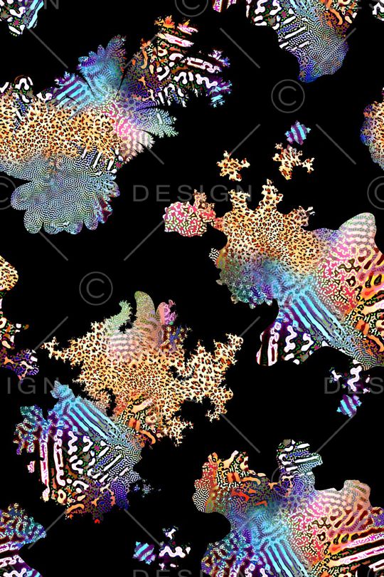 抽象印花华亿平台图片