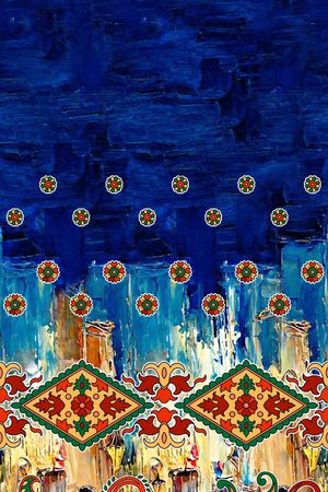 定位花印花华亿平台图片