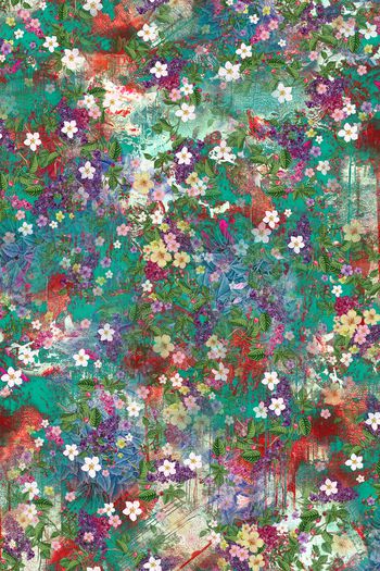 花朵印花华亿平台图片