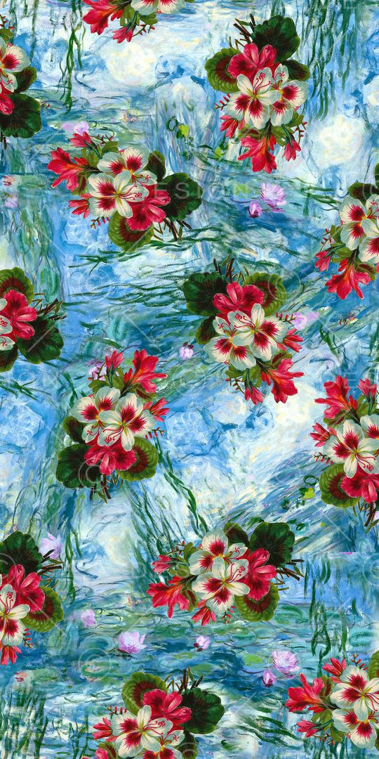 乱花印花华亿平台图片