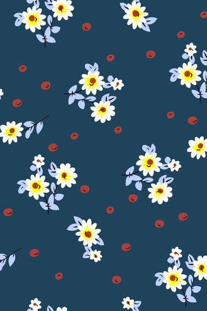 小碎花印花华亿平台图片