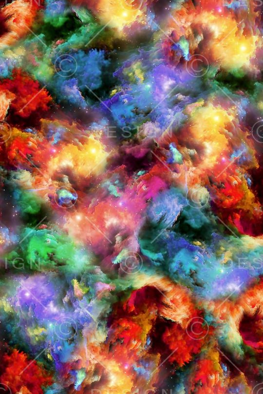 抽象印花华亿平台图片