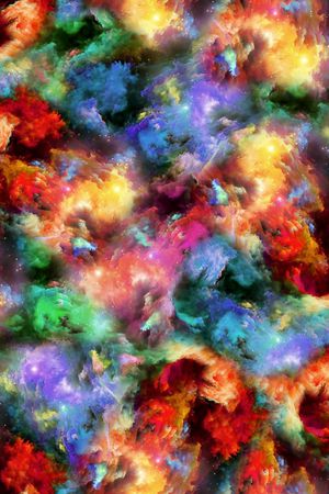 抽象印花华亿平台图片