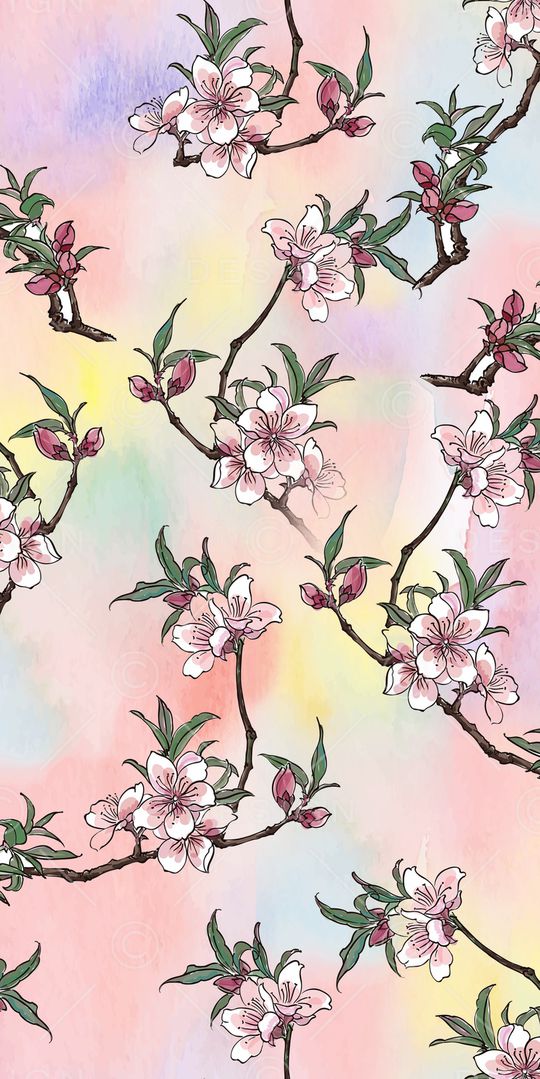 花朵印花华亿平台图片