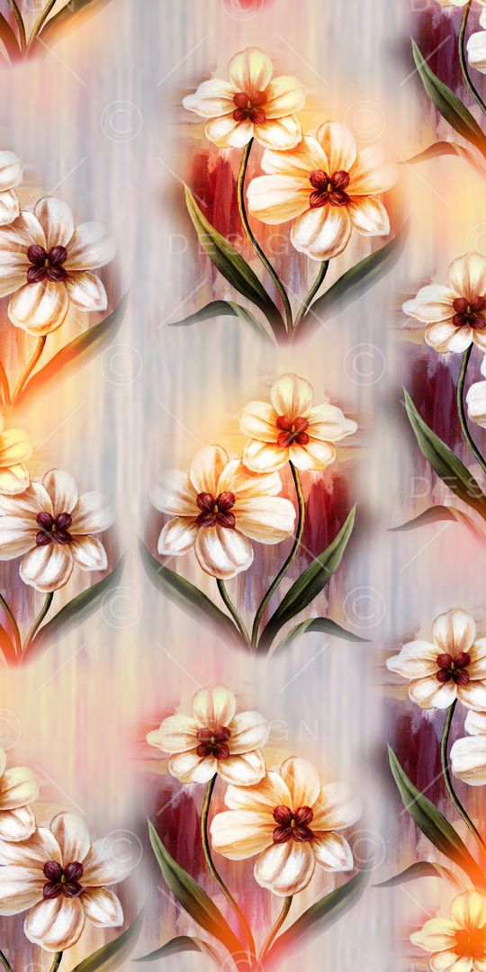 花朵印花华亿平台图片