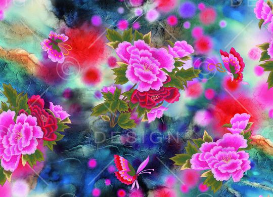 绣花印花华亿平台图片