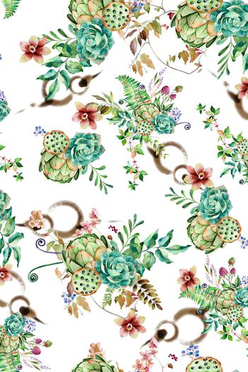 民族风印花华亿平台图片