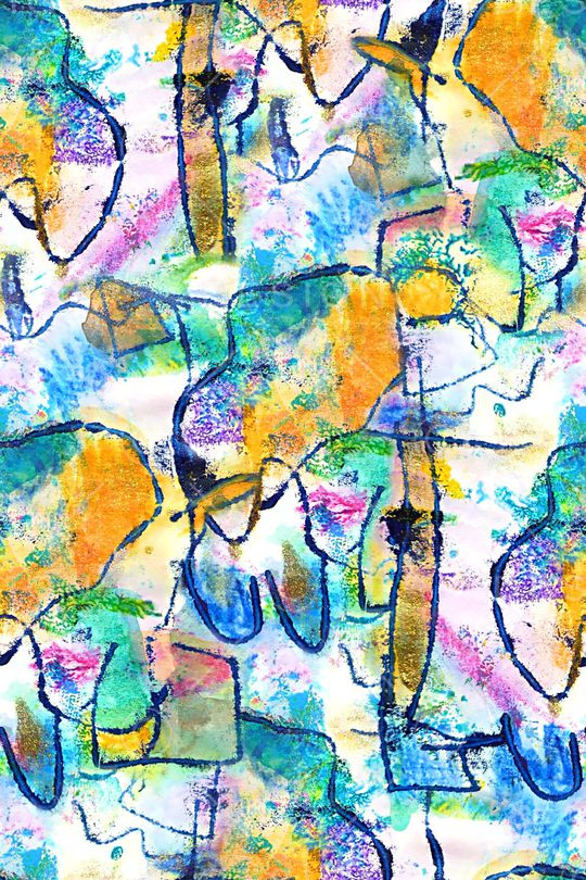 抽象纹理印花华亿平台图片