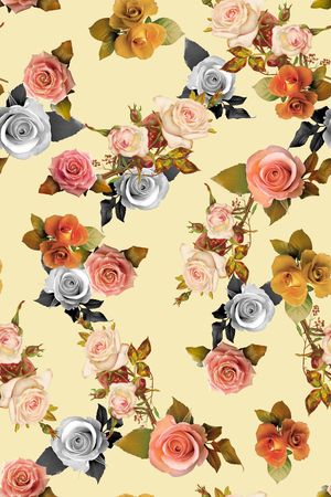 手绘印花华亿平台图片