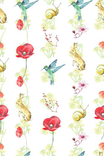 花鸟印花华亿平台图片