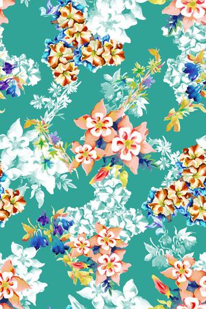 小碎花印花华亿平台图片