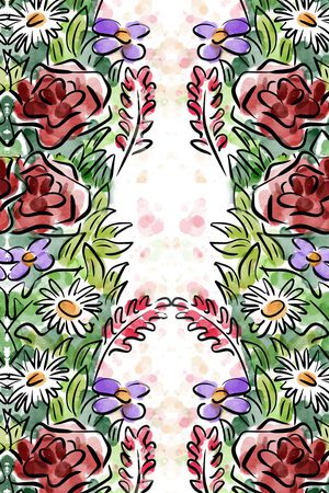 花朵印花华亿平台图片