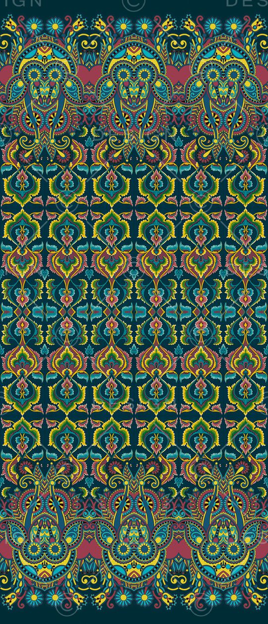 民族风印花华亿平台图片