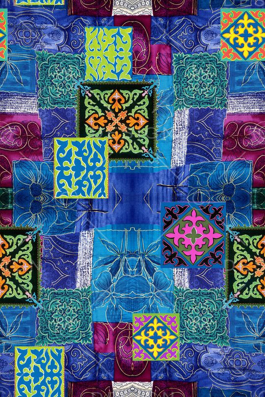 民族风印花华亿平台图片