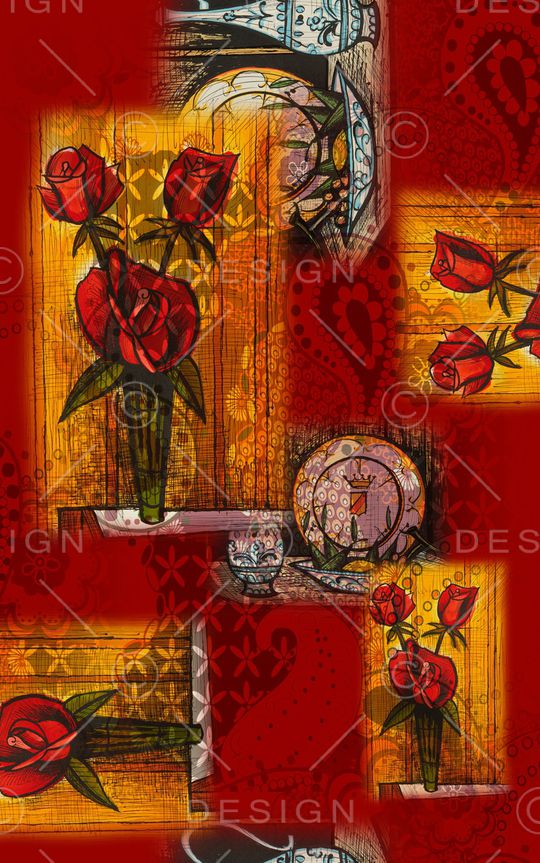 花朵印花华亿平台图片