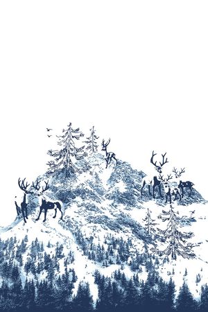 雪山印花华亿平台图片