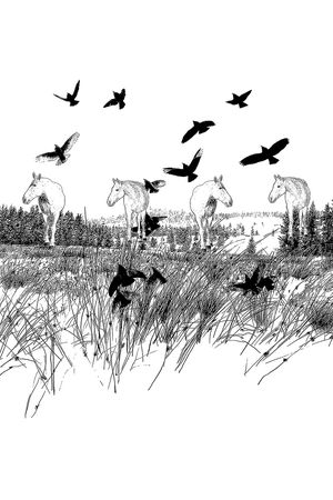 抽象纹理印花华亿平台图片