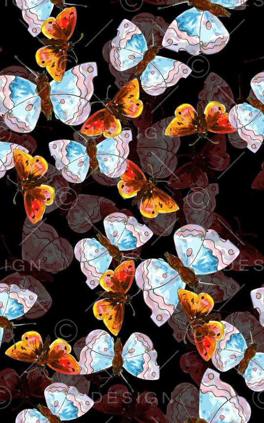 昆虫印花华亿平台图片