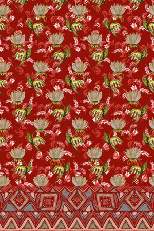 波西米亚印花华亿平台图片