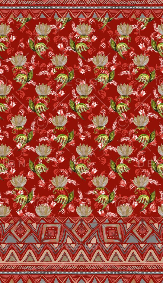 波西米亚印花华亿平台图片