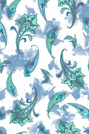 复古清新印花华亿平台图片