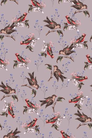 鸟印花华亿平台图片